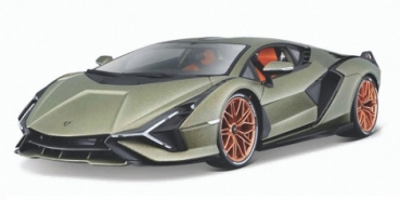 21099G	Lamborghini Sian FKP 37 met green 1:24